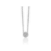 Collana Miluna Donna Diamantissima in Argento Diamante 0.02 Ct CLD4466 - CLD4466